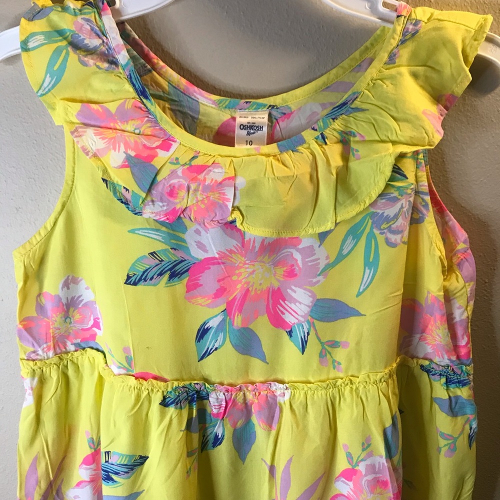 Girls Floral Summer Dress